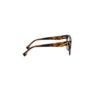 FENDI FE50101I women Havana Round Eyeglasses