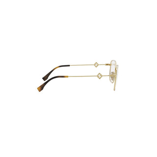 FENDI FE50111F unisex Gold Visor Eyeglasses