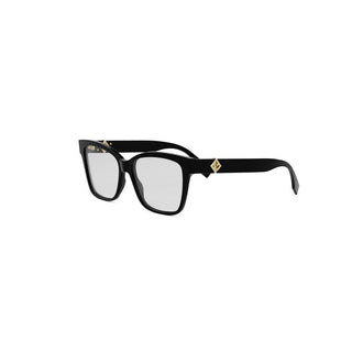 FENDI FF Diamonds FE50117I women Black Squared Eyeglasses