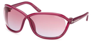 Tom Ford FERNANDA FT 1069 women Red Geometric Sunglasses