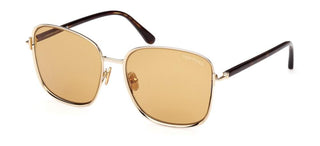 Tom Ford FERN FT 1029 unisex Gold Geometric Sunglasses