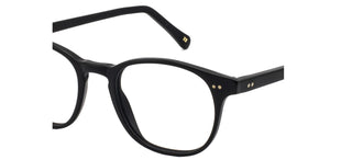 L.G.R FEZ unisex Black Round Eyeglasses