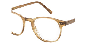 L.G.R FEZ unisex Brown Round Eyeglasses