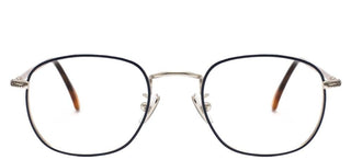 L.G.R FEZ METAL/O unisex Blue Round Eyeglasses