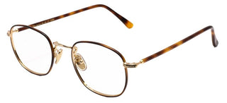 L.G.R FEZ METAL/O unisex Brown Round Eyeglasses