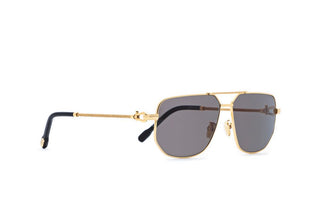 FRED FG40013U unisex Gold Pilot Sunglasses