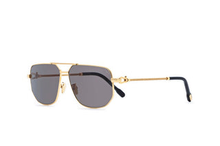 FRED FG40013U unisex Gold Pilot Sunglasses