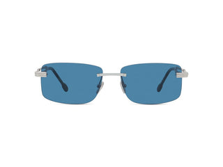 FRED FG40040U men Grey Squared Sunglasses