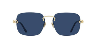 FRED FG40057U unisex Gold Squared Sunglasses