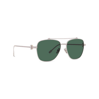 FRED FG40068U men Silver Squared Sunglasses