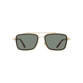 FRED FG40070U men Yellow Rectangle Sunglasses