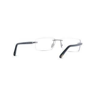 FRED FG50073U men Silver Rectangle Eyeglasses