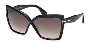 Tom Ford FIORE FT1195 unisex Black Butterfly Sunglasses