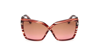 Tom Ford FIORE FT1195 unisex Havana Butterfly Sunglasses