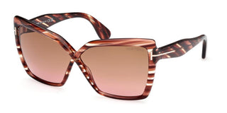 Tom Ford FIORE FT1195 unisex Havana Butterfly Sunglasses