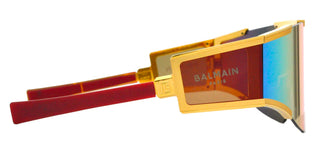 Balmain FLECHE unisex Gold Shield Sunglasses