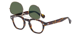 Moscot FLIPTOSH unisex Havana Geometric Eyeglasses