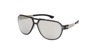 ic!berlin FLX_S04 IC0008 men Black Pilot Sunglasses