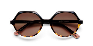 Etnia Barcelona FONTANA unisex Black Round Sunglasses