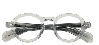 Moscot Foygel Unisex Grey Round Eyeglasses