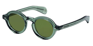 Moscot Foygel Sun Unisex Green Round Sunglasses