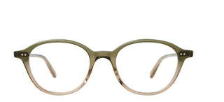 Garrett Leight FRANKLIN unisex Green Round Eyeglasses