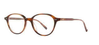 Garrett Leight FRANKLIN unisex Brown Round Eyeglasses