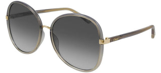 Chloé FRANKY CH0030S women Grey Butterfly Sunglasses