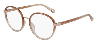 Chloé FRANKY CH0033O women Orange Round Eyeglasses