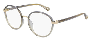 Chloé FRANKY CH0033O women Grey Round Eyeglasses