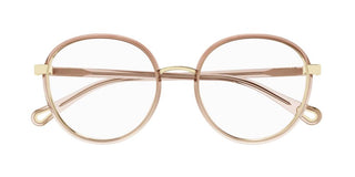 Chloé FRANKY CH0033O women Pink Round Eyeglasses