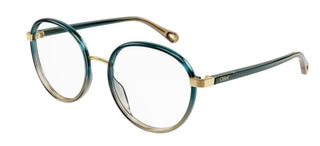 Chloé FRANKY CH0033O women Blue Round Eyeglasses