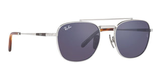 Ray-Ban FRANK II RB 8258 unisex Silver Pilot Sunglasses