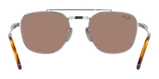 Ray-Ban FRANK II RB 8258 unisex Silver Pilot Sunglasses