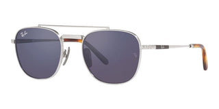 Ray-Ban FRANK II RB 8258 unisex Silver Pilot Sunglasses