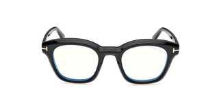 Tom Ford FT5961-B unisex Black Geometric Eyeglasses