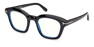 Tom Ford FT5961-B unisex Black Geometric Eyeglasses