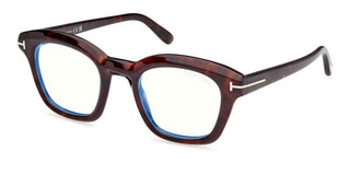 Tom Ford FT5961-B unisex Havana Geometric Eyeglasses