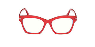 Tom Ford FT5965-B women Red Geometric Eyeglasses