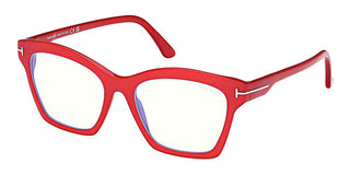 Tom Ford FT5965-B women Red Geometric Eyeglasses