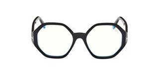 Tom Ford FT5967-B women Black Round Eyeglasses