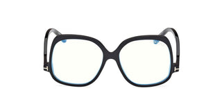 Tom Ford FT5968-B women Black Oversize Eyeglasses