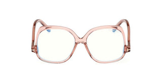 Tom Ford FT5968-B women Pink Oversize Eyeglasses