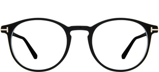 Tom Ford FT 5294 men Black Round Eyeglasses