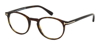 Tom Ford FT 5294 men Havana Round Eyeglasses