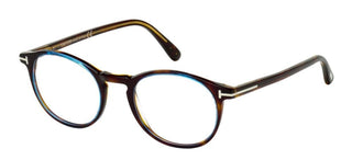 Tom Ford FT 5294 men Havana Round Eyeglasses