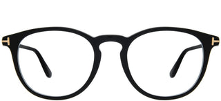 Tom Ford FT 5401 unisex Black Geometric Eyeglasses