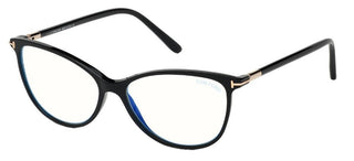 Tom Ford FT 5616-B unisex Black Cat Eye Eyeglasses