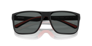 Scuderia Ferrari FZ 6002U men Black Squared Sunglasses