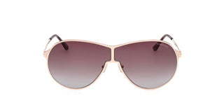 Tom Ford GAIA FT1174 unisex Gold Shield Sunglasses